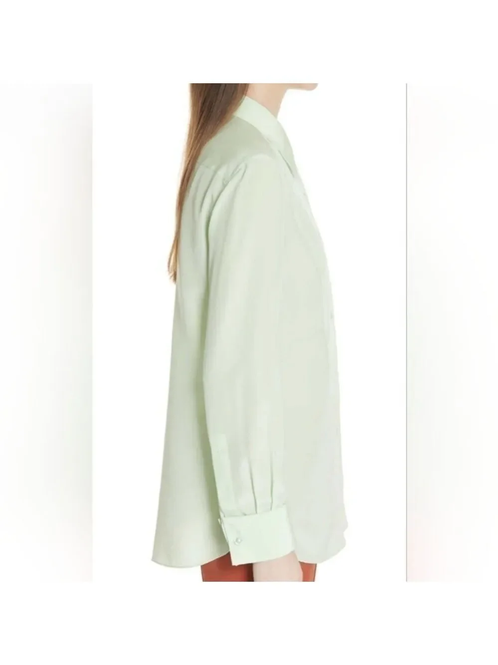 Tory Burch Janet Blouse Crushed Mint